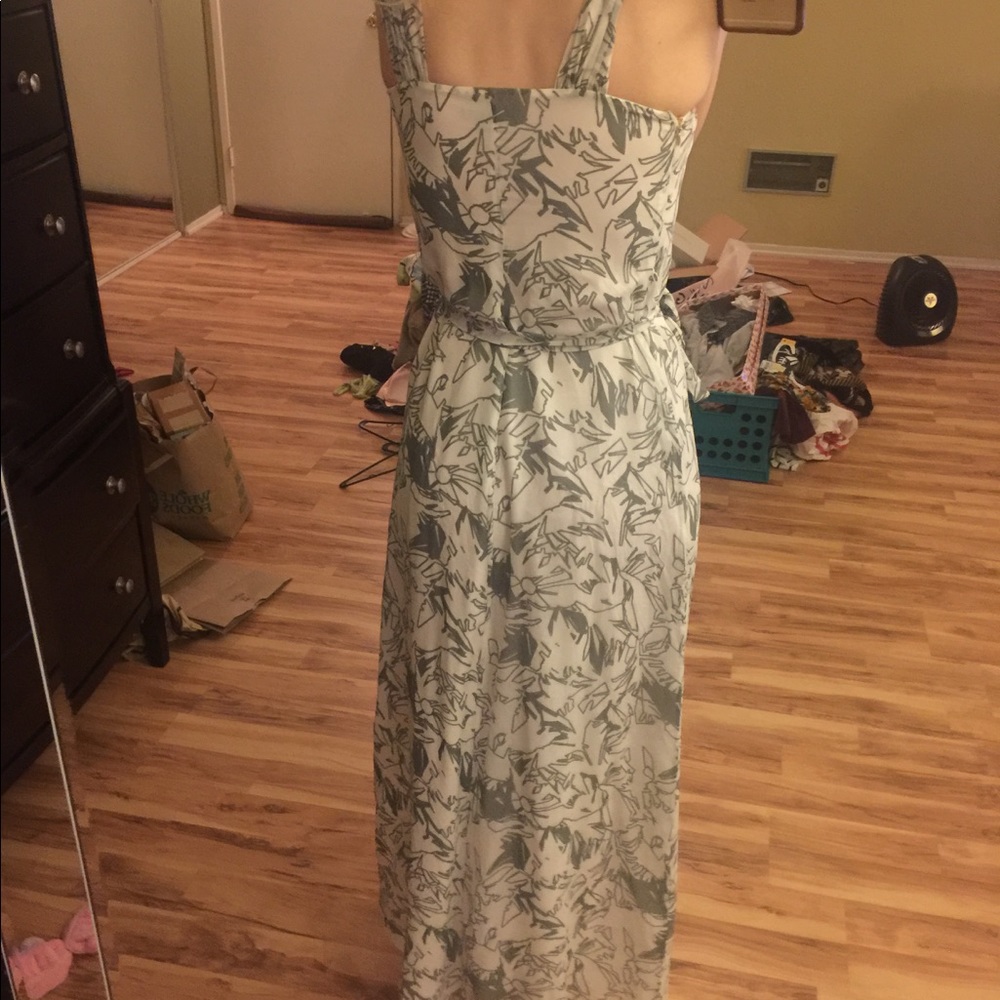 Silk, chiffon ARMANI EXCHANGE dress - SZ 0 - Picture 3 of 6